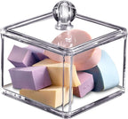 SheeChung Modern Square Acrylic Qtip Holder - Image 4