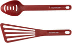 Rachael Ray Cucina Nonstick Cookware Pots and Pans Set, 12 Piece, Cranberry Red - Image 14
