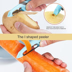 Carrot Peelers, Kitchen Vegetable Peeler Set, Including orange peeler, Corn - Image 4