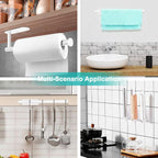 MGahyi Paper Towel Holder Wall Mount, Self Adhesive Or Drilling Paper Towel - Image 7