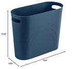 rejomiik Small Trash Can, 3.5 Gallon Slim Garbage Can Plastic Waste Basket - Image 10