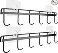 YiZhi Adhesive Wall Hooks Rack Kitchen Rail, Space Saving Utensil Holder No by Unknown