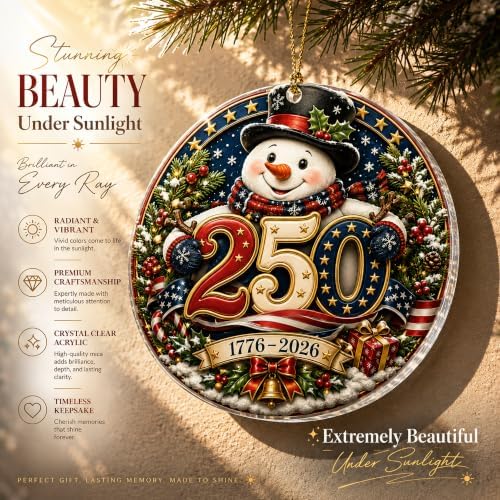 Christmas Ornaments, Snowman Decor, 2026 Christmas Ornaments - Image 6