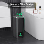 N. NETDOT 3 Pack Small Trash Can - Image 2