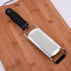 Stainless Steel Cheese Grater, Ergonomic Soft Handle Lemon Ginger Potato Zester - Image 4