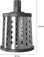 Zyliss E900059 Universal Drum Grater, Stainless Steel, Grating Apples, - Image 3