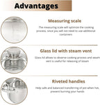 Daniks Standard 7 Quart Stainless Steel Stock Pot - Image 4