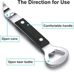 HANCELANT Can Punch Bottle Opener, Manual Stainless Steel Can Opener 2 Pack - Image 2