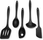 Chef Craft Premium Silicone Kitchen Tool and Utensil Set, 5 Piece by ChefCraft