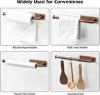 theaoo Rose Gold Paper Towel Holder - Image 5