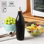 Sweejar Matte Ceramic Olive Oil Dispenser Bottle - Image 2