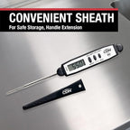 CDN Waterproof Digital Cooking Thermometer Instant Read 2.75" Stainless - Image 6