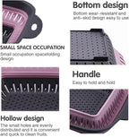 Collapsible Colander Set, Square Round Triangles Silicone Kitchen Strainer - Image 5