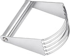 Dough Blender, 4.6 Inch x 4 Inch Stainless Steel Pastry Cutter - Image 3