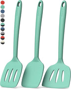 Coukre 3 Pack Silicone Spatula Set, High Heat Resistant, Fish Spatula, Solid & by Coukre