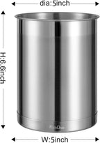 KSENDALO Stainless Steel Utensil Holder - Image 7