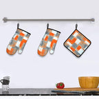 LOKMU Oven Mitts and Pot Holders Set of 3, Kitchen Decor Gifts - Image 5
