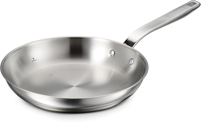 Tramontina Tempo Tri-Ply Base Stainless Steel 10-Inch Frying Pan, by Tramontina