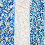 Confect Christmas Sprinkles | Frozen Mix Blue Pearls | Silver & White & Snowflakes | White Flower Sprinkle | Christmas Jimmies Sprinkles - 5 Oz - Image 7