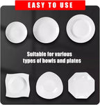 300 Pcs Plastic Bowl Covers Stretch Edging Disposable Food Covers Flexible - Image 4
