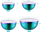 4 Piece Rainbow Mixing Bowls - Image 2