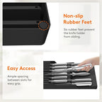 Lifewit Magnetic Drawer Knife Organizers Insert, Kitchen Plastic In Drawer - Image 6