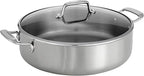 Tramontina Tri-Ply Clad Stainless Steel 6-Quart Braiser Pan by Tramontina