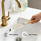 Silicone Cooking Utensil Set, Nonstick Kitchen Utensils 446°F Heat-Resistant - Image 5