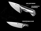 WIZEKA Kitchen Knife Set with Block: Razor Sharp 15 Pcs Professional Chef Knife - Image 3