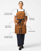hedley & bennett Crossback Apron - Image 3