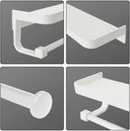 JOOM Hand Towel Holder for Bathroom -Paper Towel Holder Wall Mount - Image 4