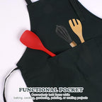 SINLAND Kids Apron with Pocket 2 Pack Children Chef Apron - Image 2