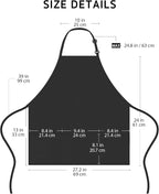 Syntus Chef Apron for Men Women Kitchen Cooking Apron - Image 6