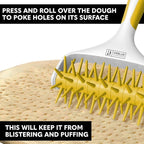 Orblue Pizza Dough Docker, Pastry Roller - Image 2