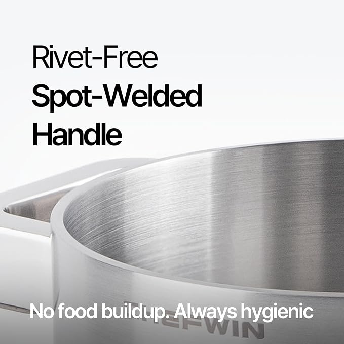 316 Stainless Steel 8.5 Quart Stock Pot - Image 5