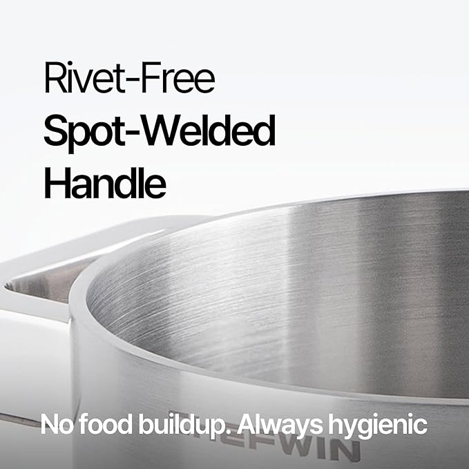 316 Stainless Steel 1.9 Quart Durable Sauce Pot - Image 5