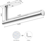 VAEHOLD Self Adhesive Paper Towel Holder Under Cabinet Mount, Wall Mounted - Image 7