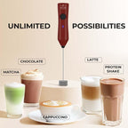 Zulay Kitchen Rechargeable Milk Frother - Image 6