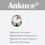 Digital Kitchen Timer for Cooking, Loud Alarm, Magnetic Back - Image 2