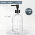 Topsky Glass Soap Dispenser - Image 4