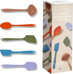 GIR: Get It Right 5 Piece Silicone Ultimate Kitchen Utensils Set by GIRGetItRight