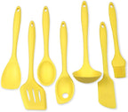 Chef Craft Premium Silicone Kitchen Tool and Utensil Set, 7 Piece by ChefCraft