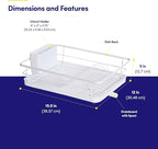 Dish Drying Rack 3 Piece Dish Drainer - Image 2