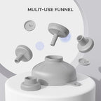 Pisol Wide Mouth Versatile Funnel, Canning Funnels - Image 2