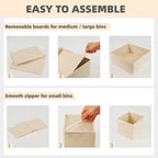 Criusia Drawer Organizer Clothes, 8 Pack Underwear Drawer Organizer, Foldable - Image 4