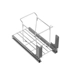 Dowell B15 Aluminum Base Wastebasket Pullout - Image 7