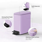 Cesun Small Bathroom Trash Can - Image 4