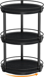 Snughome Lazy Susan Organizer, 3 Tier Rotating Spice Rack by Snughome