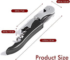Kit-Home Professional Waiter Corkscrew Wine Openers Set, Upgraded - Image 6