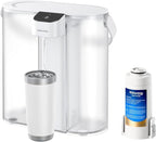 Waterdrop ED02W Compact Electric Water Filter Pitcher, 200-Gallon Rechargeable by Waterdrop